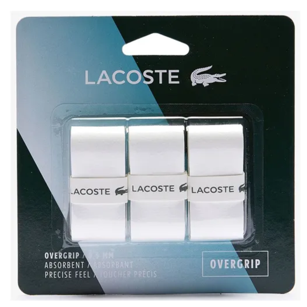 Lacoste White - Overgrip